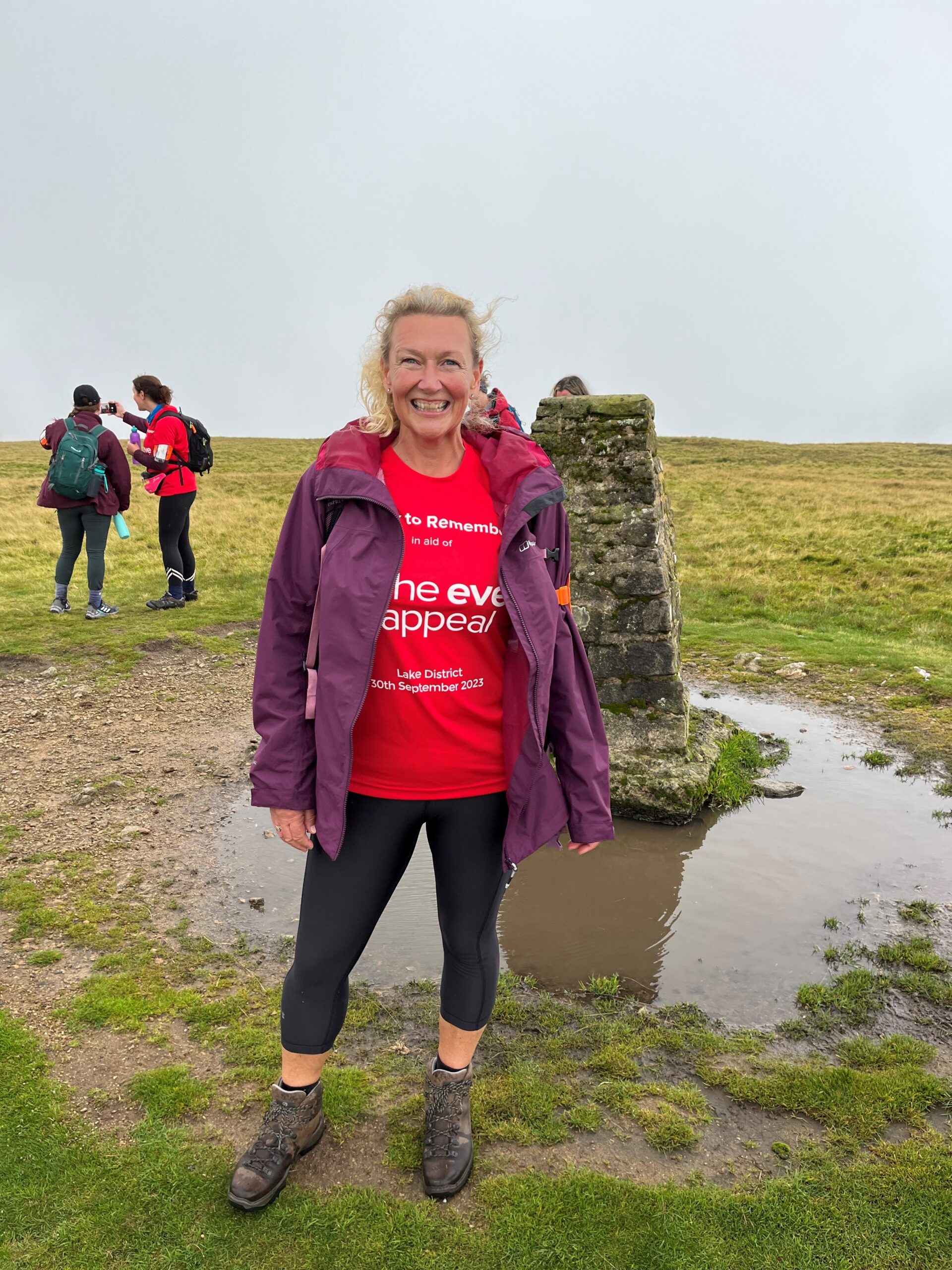 A photo of a women outdoors